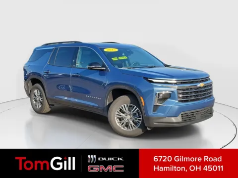 Blue 2025 Chevrolet Traverse FWD LT for sale in Hamilton, OH