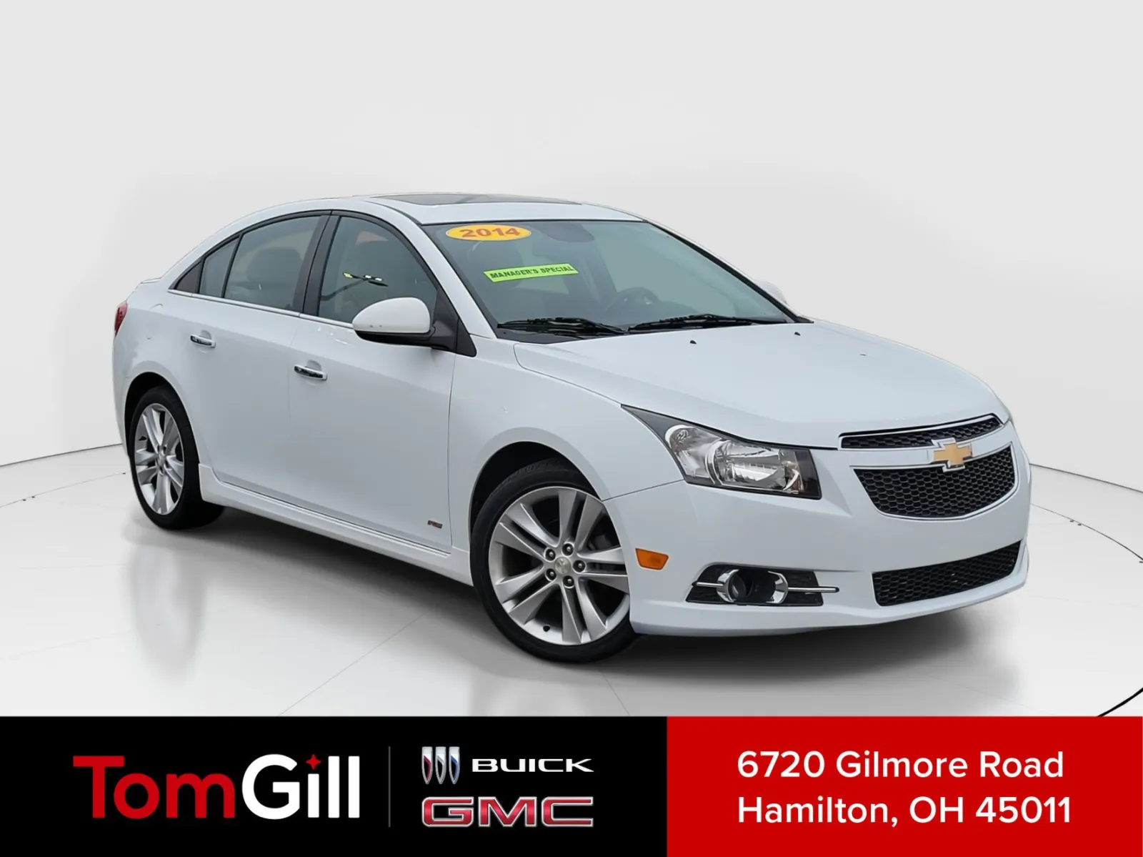 2014 Chevrolet Cruze LTZ for sale in Hamilton, OH