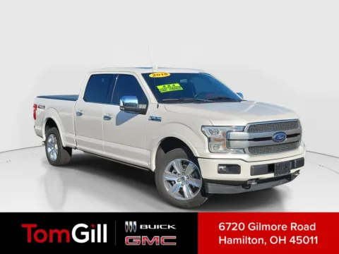 White 2018 Ford F-150 Platinum for sale in Hamilton, OH