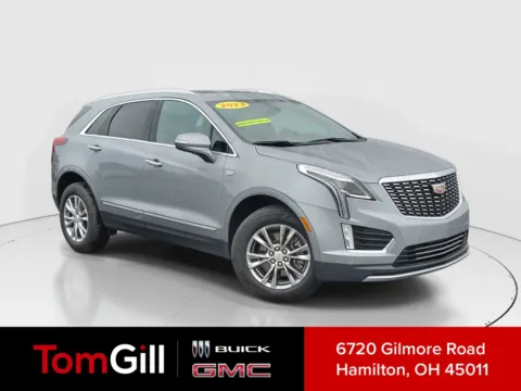 Silver 2023 Cadillac XT5 AWD Premium Luxury for sale in Hamilton, OH