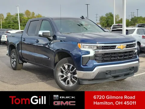 Blue 2022 Chevrolet Silverado 1500 LT for sale in Hamilton, OH