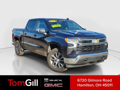Gray 2022 Chevrolet Silverado 1500 LT for sale in Hamilton, OH