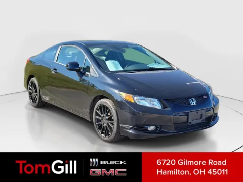 Black 2012 Honda Civic Cpe Si for sale in Hamilton, OH