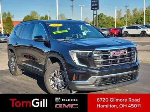 Black 2025 GMC Acadia FWD Elevation for sale in Hamilton, OH