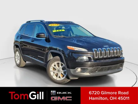 Black 2014 Jeep Cherokee Latitude for sale in Hamilton, OH