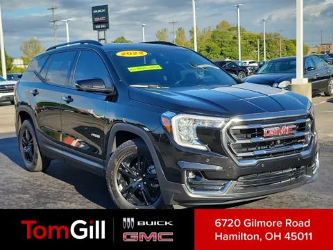 Black 2022 GMC Terrain AT4 for sale in Hamilton, OH