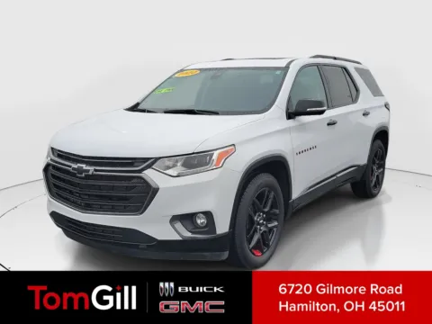 White 2020 Chevrolet Traverse Premier for sale in Hamilton, OH
