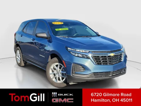 Blue 2024 Chevrolet Equinox LS for sale in Hamilton, OH