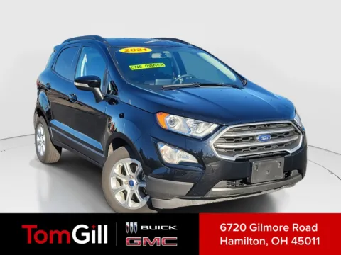 Black 2021 Ford EcoSport SE for sale in Hamilton, OH