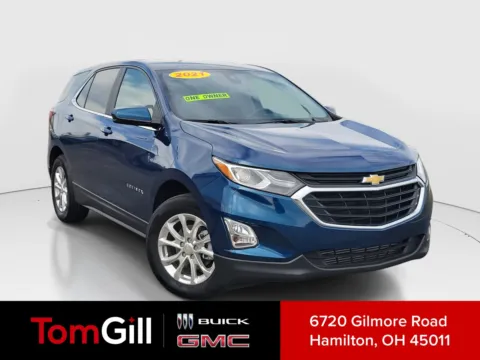 Blue 2021 Chevrolet Equinox LT for sale in Hamilton, OH