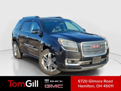 Black 2015 GMC Acadia Denali for sale in Hamilton, OH