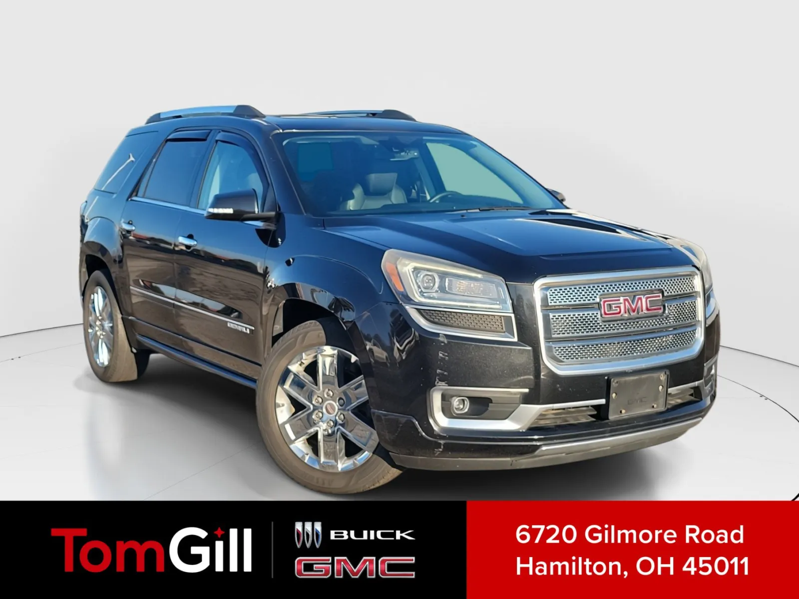Black 2015 GMC Acadia Denali for sale in Hamilton, OH