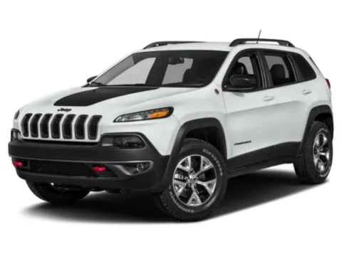 Black 2015 Jeep Cherokee Trailhawk for sale in Austin, AR