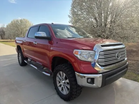 Red 2015 Toyota Tundra 4WD Truck LTD for sale in Austin, AR