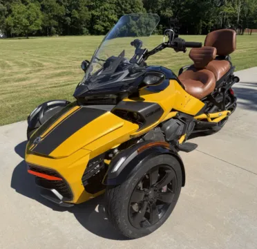 Yellow 2017 CANA SPYDER ROADSTER S Daytona 500 for sale in Austin, AR