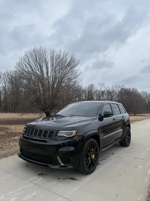 Black 2021 Jeep Grand Cherokee Trackhawk for sale in Austin, AR