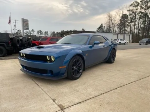 Blue 2020 Dodge Challenger R/T SCAT PACK WIDE BODY RWD 2D COUPE for sale in Austin, AR
