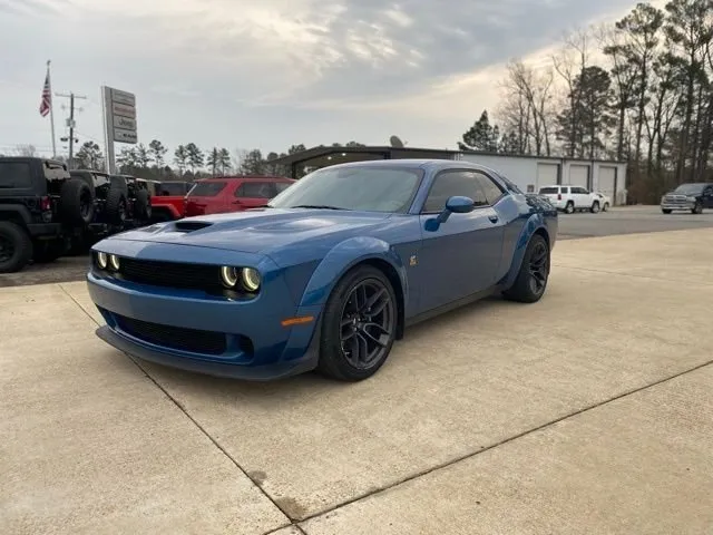 Blue 2020 Dodge Challenger R/T SCAT PACK WIDE BODY RWD 2D COUPE for sale in Austin, AR