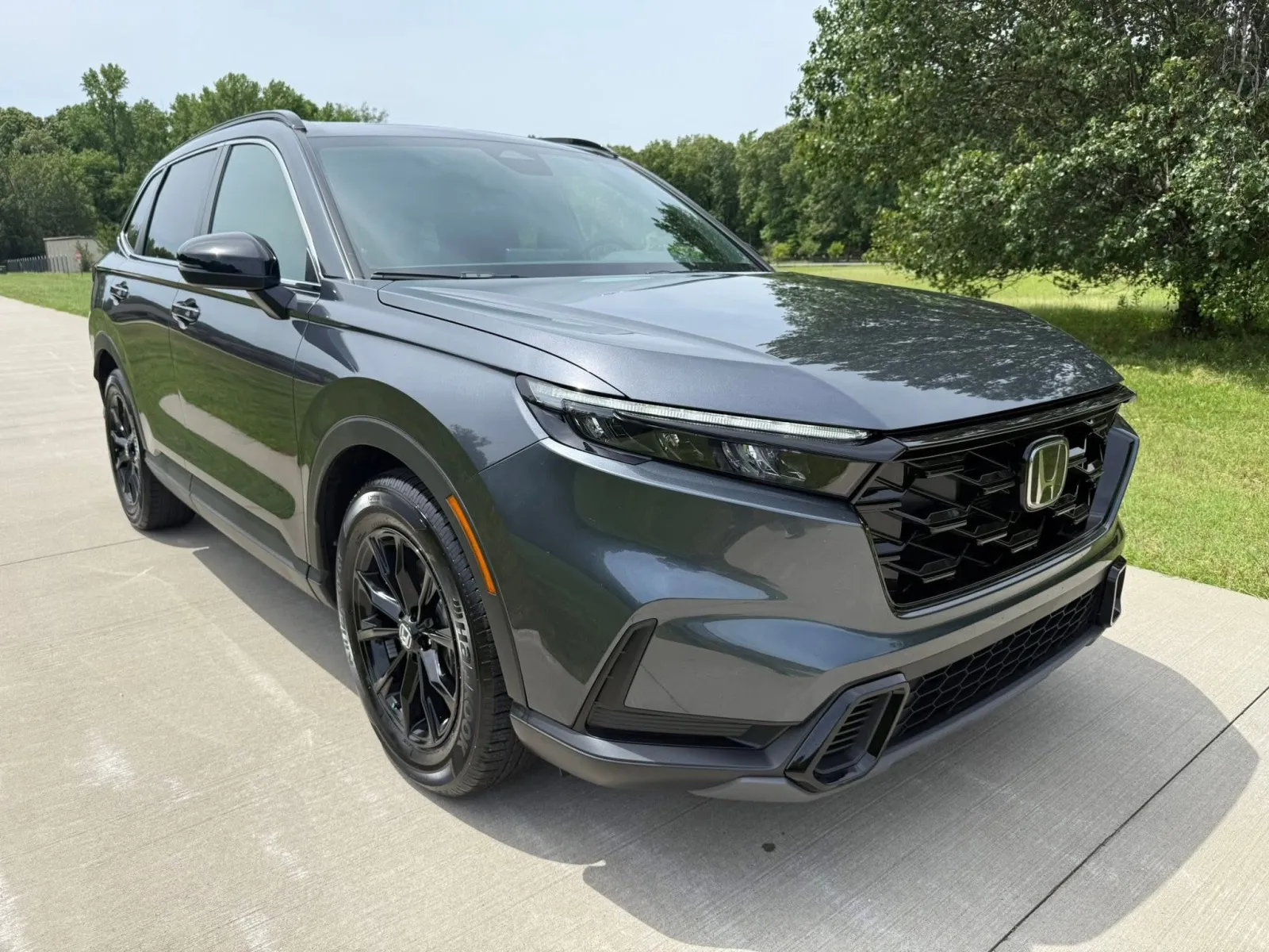 Gray 2023 Honda CR-V Hybrid Sport for sale in Austin, AR