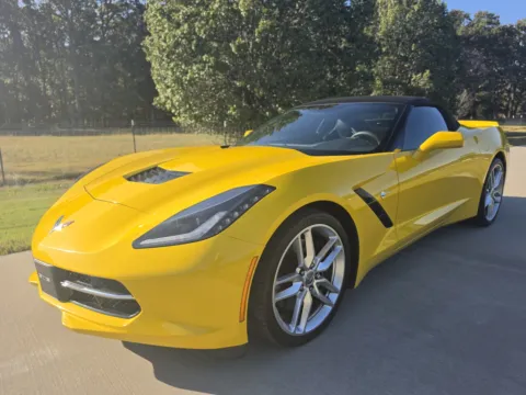 Yellow 2014 Chevrolet Corvette Stingray Z51 1LT for sale in Austin, AR