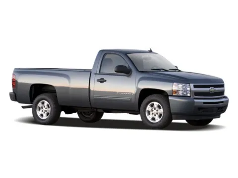 Silver 2009 Chevrolet Silverado 1500 Work Truck for sale in Austin, AR