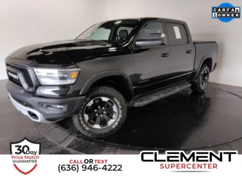 Black 2022 Ram 1500 Rebel for sale in St. Charles, MO