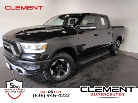 Black 2019 Ram 1500 Rebel for sale in St. Charles, MO