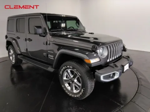 Another view of 2021 Jeep Wrangler Unlimited Sahara for sale in St. Charles, MO at Clement Supercenter