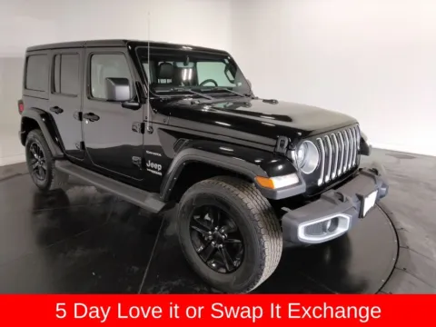 Another view of 2021 Jeep Wrangler Unlimited Sahara for sale in St. Charles, MO at Clement Supercenter