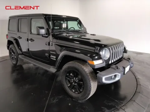Another view of 2021 Jeep Wrangler Unlimited Sahara for sale in St. Charles, MO at Clement Supercenter
