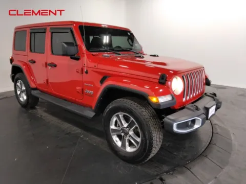 Another view of 2021 Jeep Wrangler Unlimited Sahara for sale in St. Charles, MO at Clement Supercenter