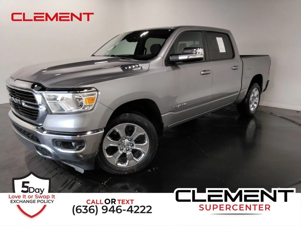 Silver 2021 Ram 1500 Big Horn/Lone Star for sale in St. Charles, MO