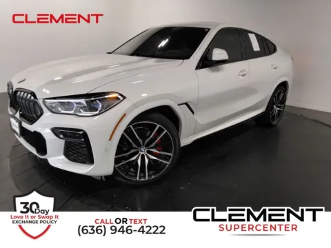 White 2022 BMW X6 xDrive40i for sale in St. Charles, MO