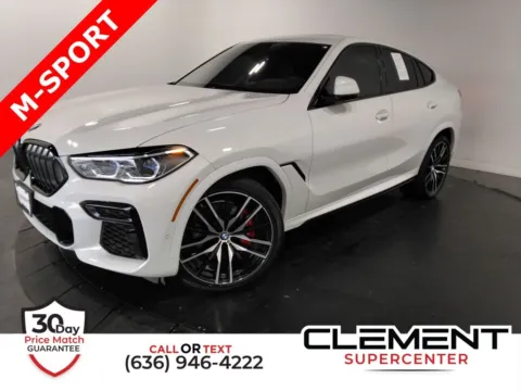 White 2022 BMW X6 xDrive40i for sale in St. Charles, MO