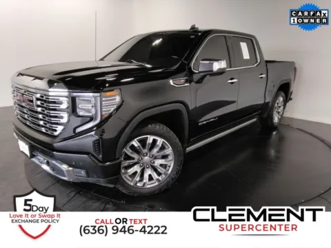 Black 2023 GMC Sierra 1500 Denali for sale in St. Charles, MO