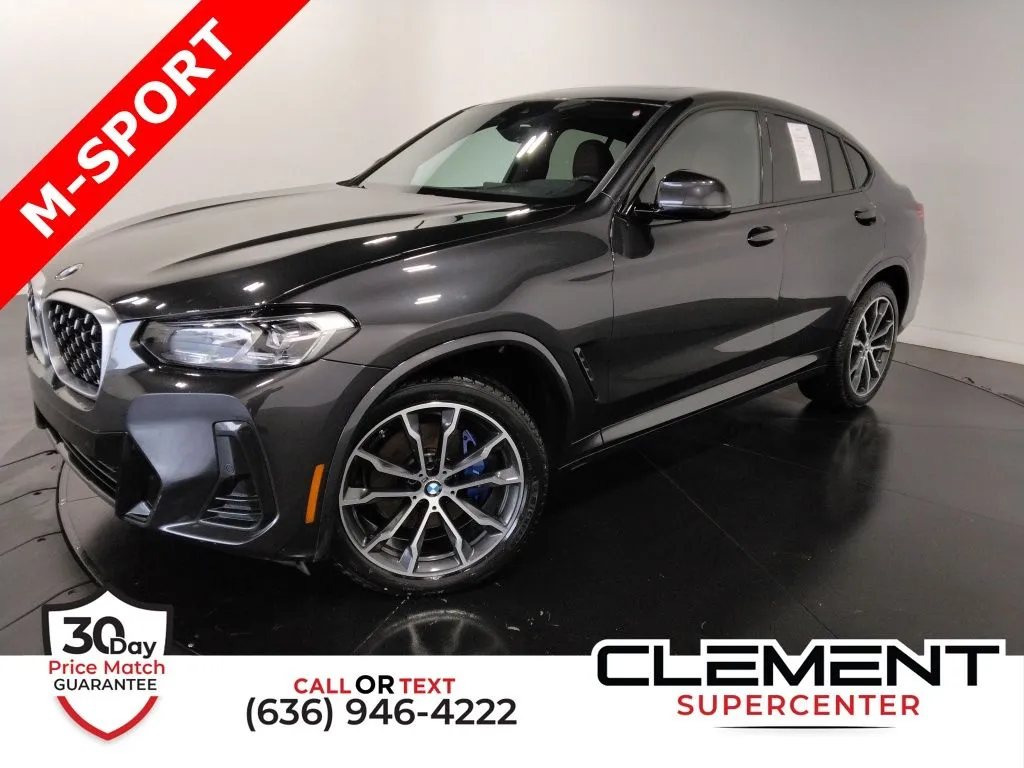 Black 2023 BMW X4 xDrive30i for sale in St. Charles, MO