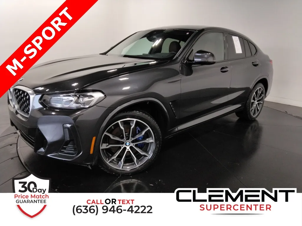 Black 2023 BMW X4 xDrive30i for sale in St. Charles, MO