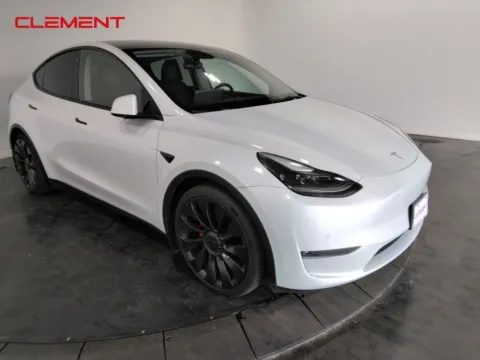 Another view of 2022 Tesla Model Y Performance for sale in St. Charles, MO at Clement Supercenter