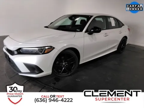 White 2024 Honda Civic Sport for sale in St. Charles, MO