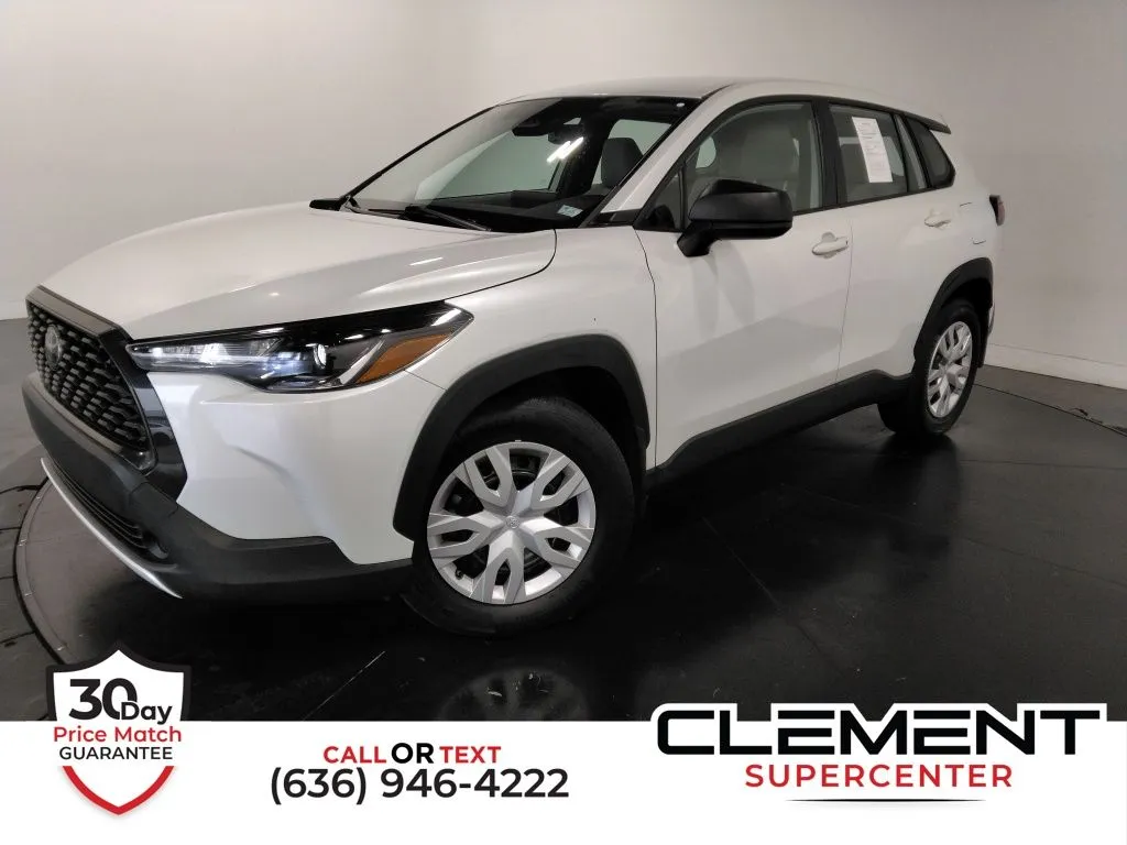 White 2024 Toyota Corolla Cross L for sale in St. Charles, MO