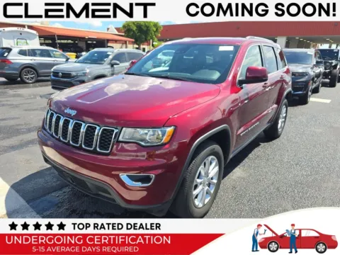 Red 2021 Jeep Grand Cherokee Laredo E for sale in St. Charles, MO