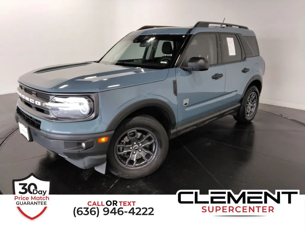 Blue 2021 Ford Bronco Sport Big Bend for sale in St. Charles, MO