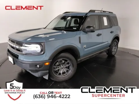 Blue 2021 Ford Bronco Sport Big Bend for sale in St. Charles, MO