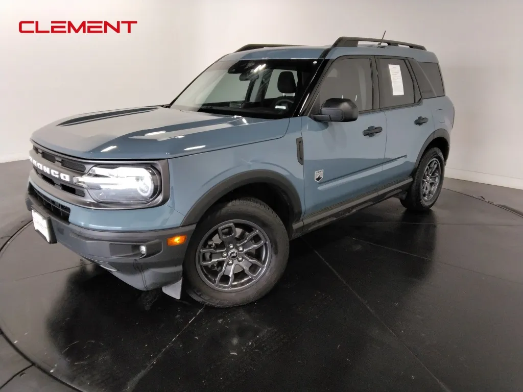 Blue 2021 Ford Bronco Sport Big Bend for sale in St. Charles, MO