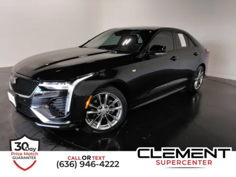 Black 2021 Cadillac CT4 for sale in St. Charles, MO