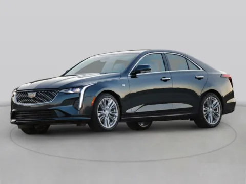 Black 2021 Cadillac CT4 for sale in St. Charles, MO