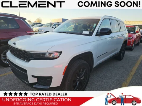 White 2024 Jeep Grand Cherokee L Altitude for sale in St. Charles, MO