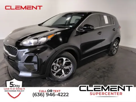 Black 2022 Kia Sportage LX for sale in St. Charles, MO