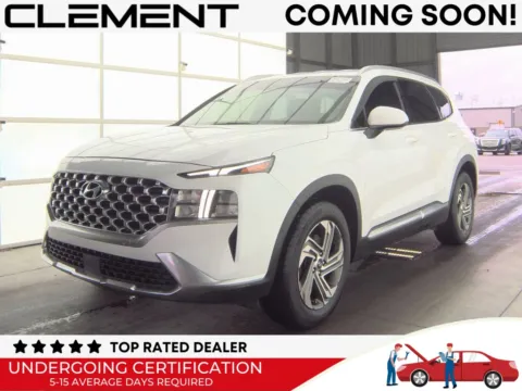 White 2022 Hyundai Santa Fe SEL for sale in St. Charles, MO