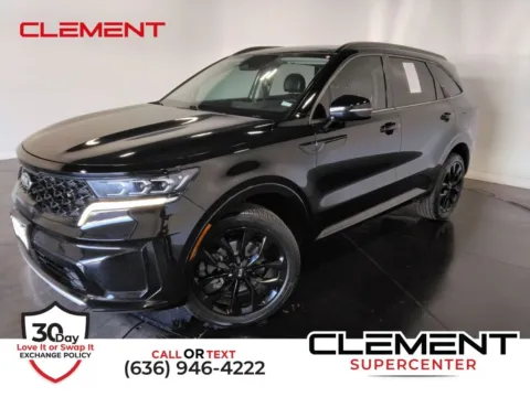 Black 2021 Kia Sorento SX for sale in St. Charles, MO